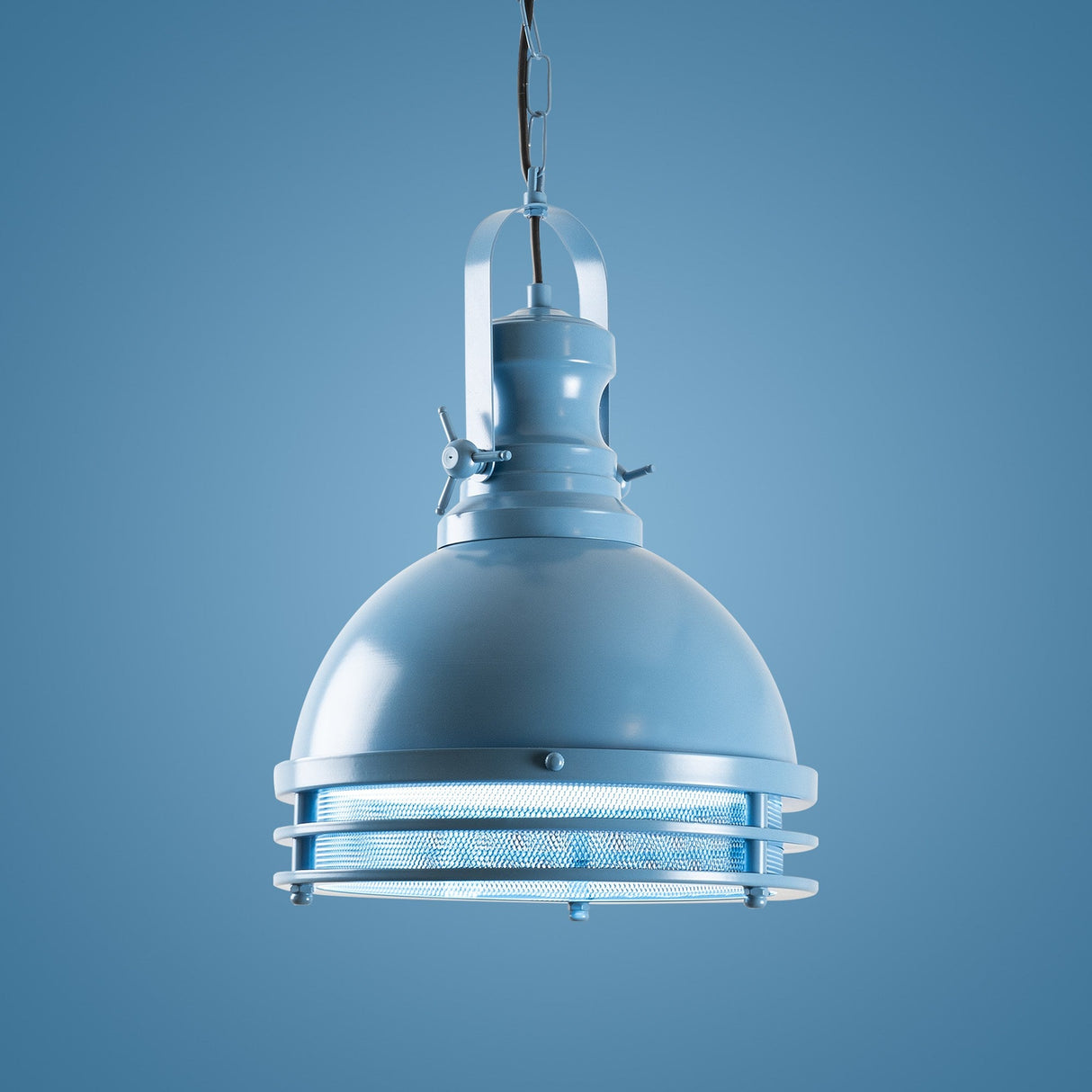 Lustră Saglam 3762, Diverse culori - Albastru deschis | SKU: 892OPV2017 | Lustră Saglam 3762, varianta Albastru deschis, produs pentru amenajarea locuinței, disponibil online în România la CasaMob