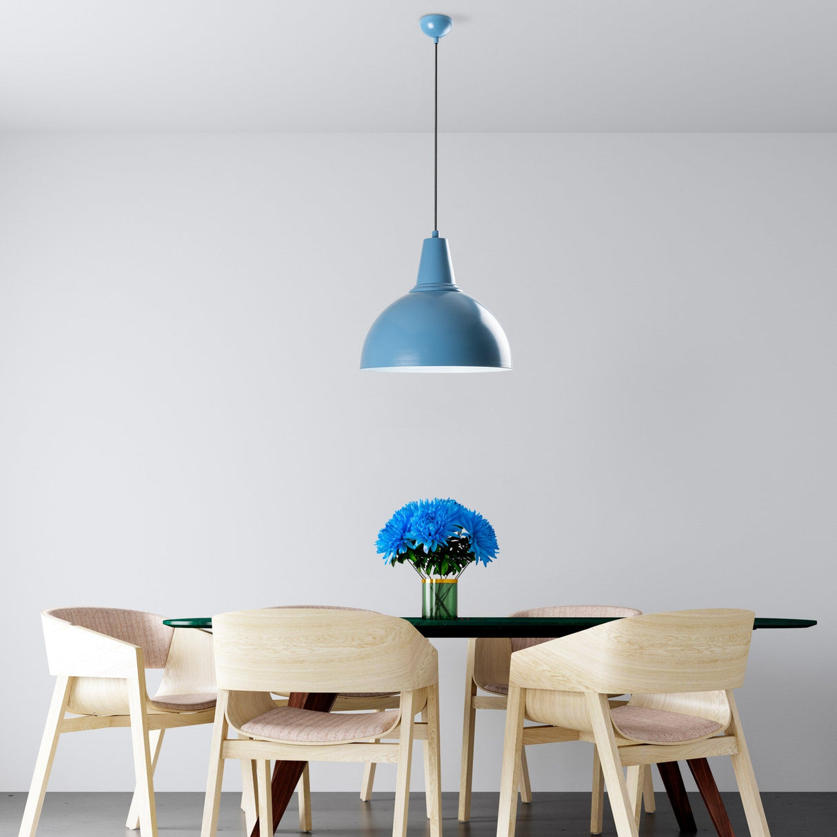Lustră Kure 2451, Diverse culori - Albastru deschis | SKU: 892OPV2033 | Lustră Kure 2451, varianta Albastru deschis, produs pentru amenajarea locuinței, disponibil online în România la CasaMob