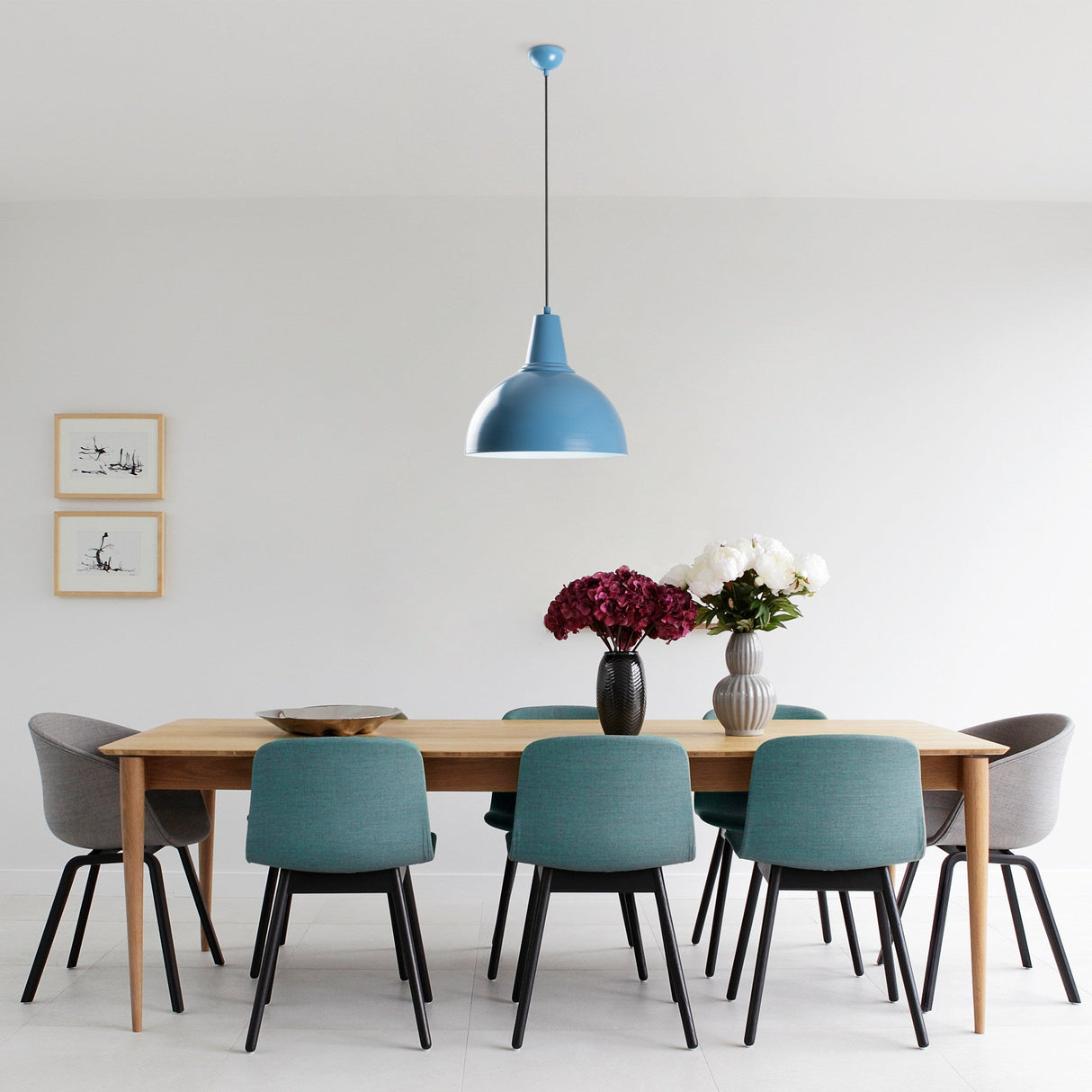 Lustră Kure 2451, Diverse culori - Albastru deschis | SKU: 892OPV2033 | Lustră Kure 2451, varianta Albastru deschis, produs pentru amenajarea locuinței, disponibil online în România la CasaMob