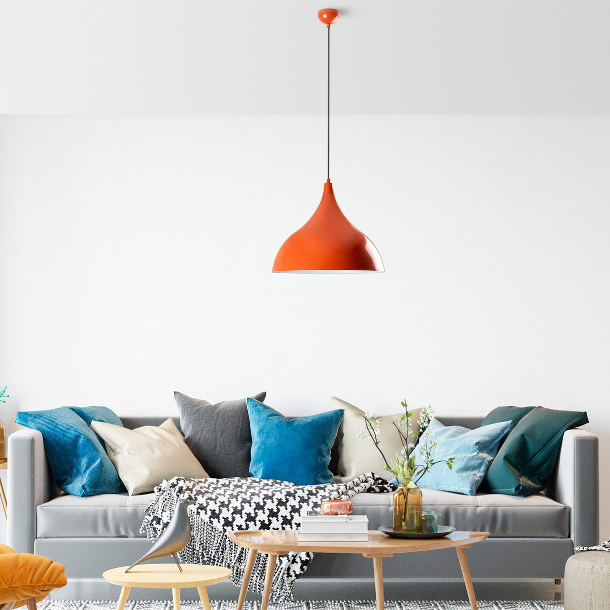 Lustră Bitlisim, Diverse culori - Portocaliu | SKU: 892OPV2058 | Lustră Bitlisim, varianta Portocaliu, produs pentru amenajarea locuinței, disponibil online în România la CasaMob