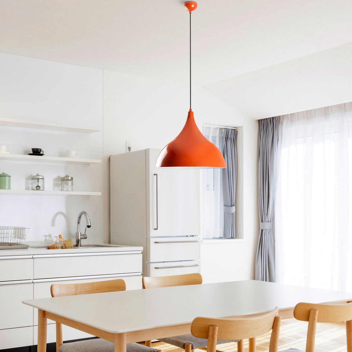 Lustră Bitlisim, Diverse culori - Portocaliu | SKU: 892OPV2058 | Lustră Bitlisim, varianta Portocaliu, produs pentru amenajarea locuinței, disponibil online în România la CasaMob