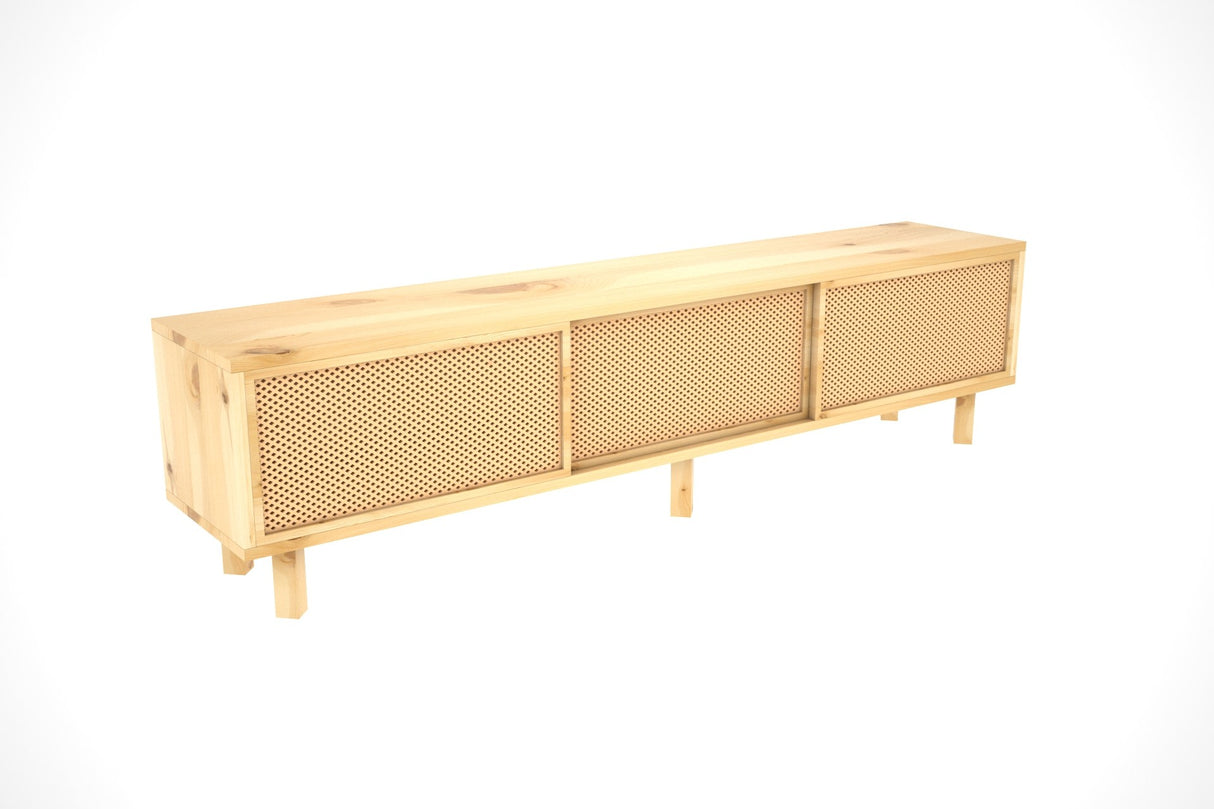 Comodă TV Dz074, Natur, 180x30x45 cm
