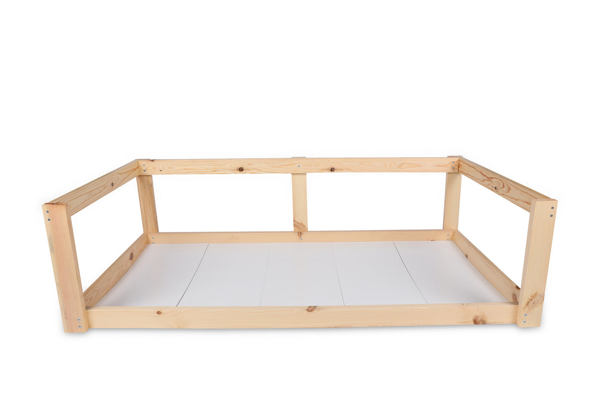Pat pentru copii Plus 103, Stejar, 196x55x96 cm