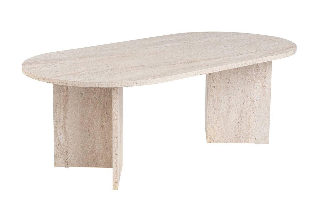 Măsuță de cafea Sable, Diverse culori, 119x60x40 cm - Travertin | SKU: 909NRD1103 | Măsuță de cafea Sable, 119x60x40 cm, varianta Travertin, produs pentru amenajarea locuinței, disponibil online în România la CasaMob