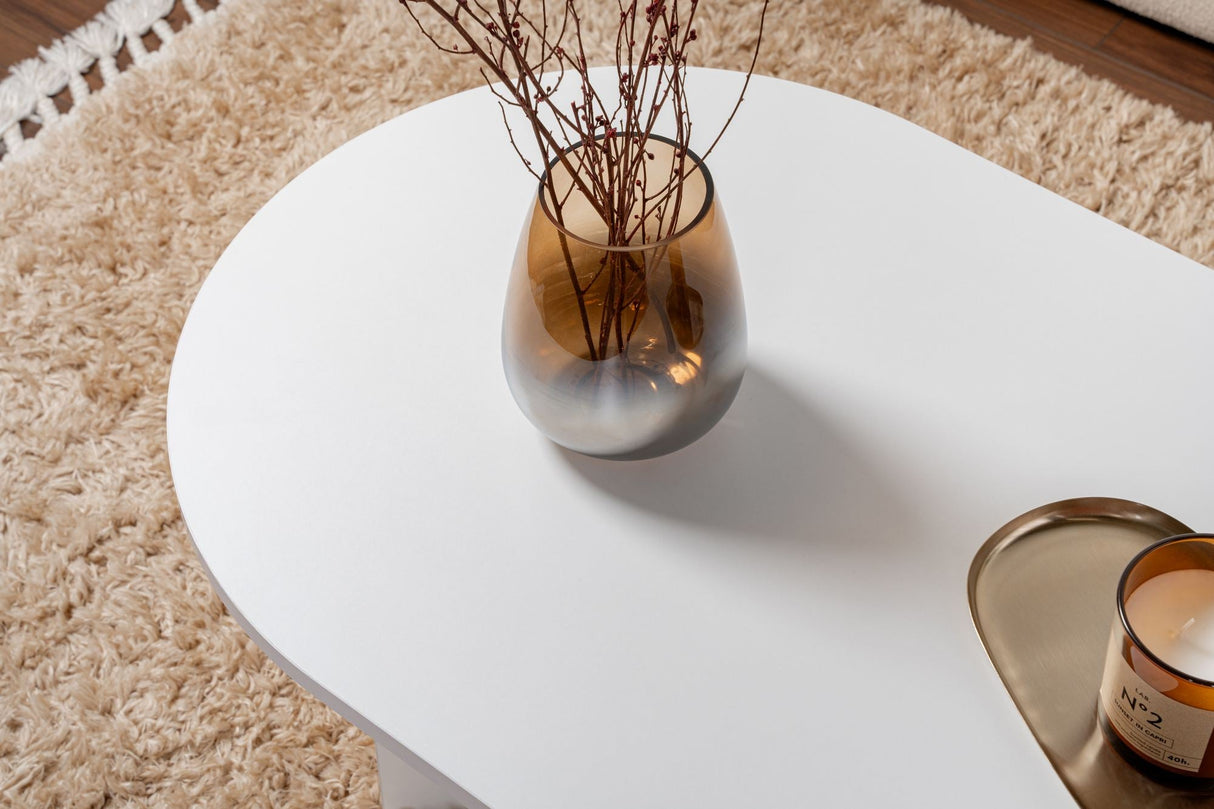 Măsuță de cafea Sable, Diverse culori, 119x60x40 cm - Alb | SKU: 909NRD1108 | Măsuță de cafea Sable, 119x60x40 cm, varianta Alb, produs pentru amenajarea locuinței, disponibil online în România la CasaMob