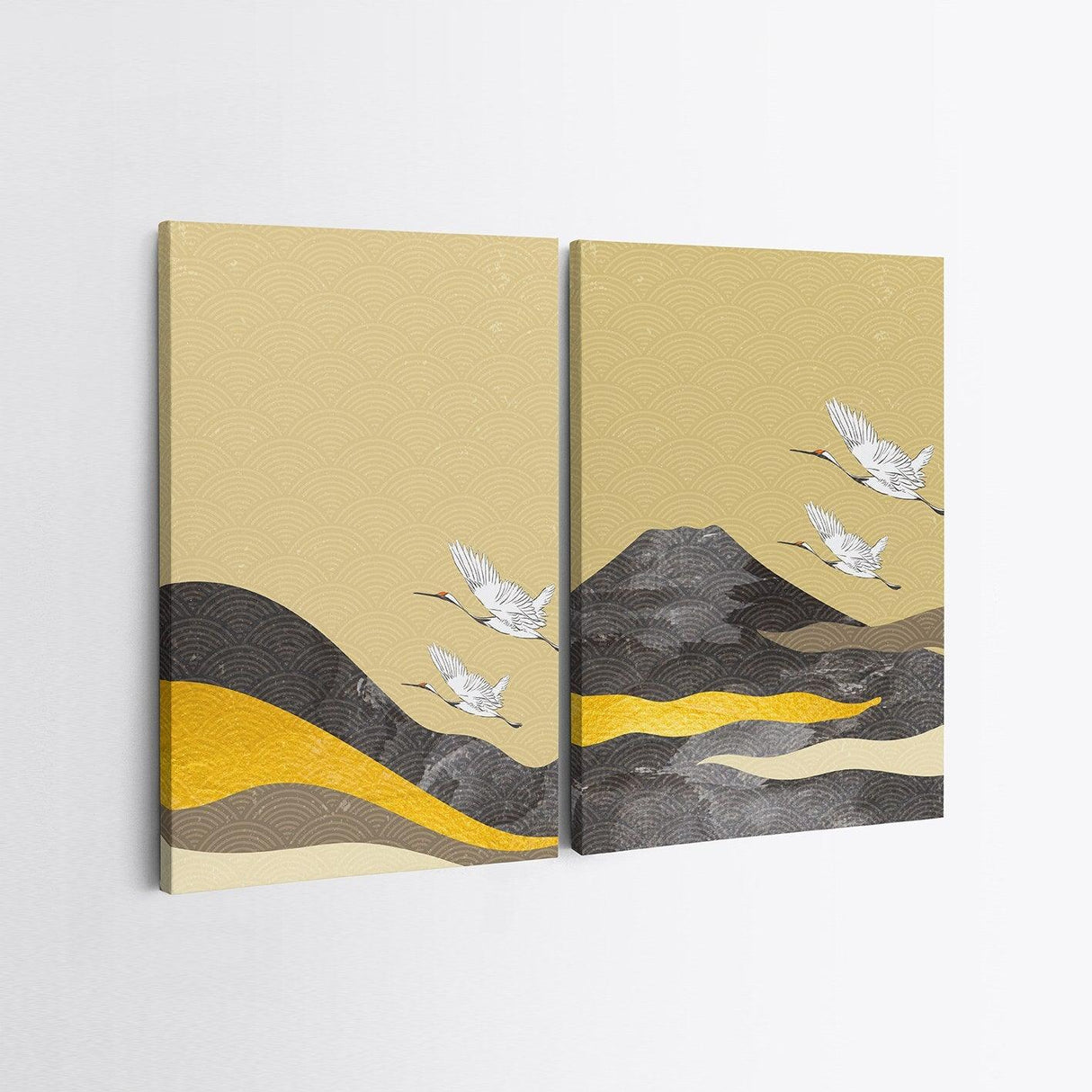Tablou Canvas (2 bucăți) Artistic 4, Multicolor, 150x100 cm