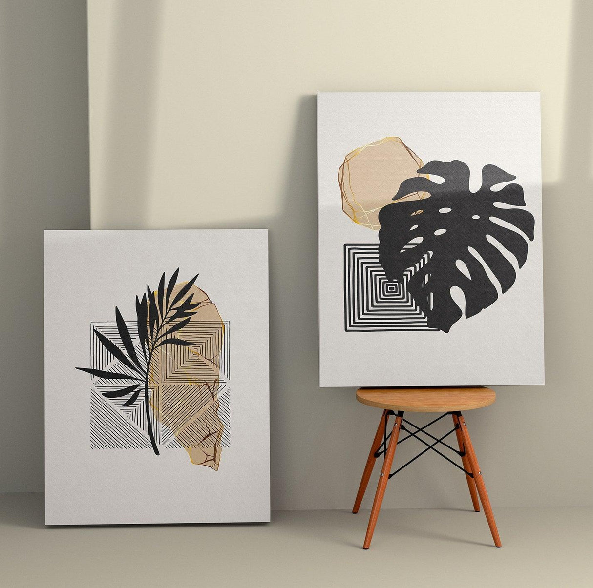 Tablou Canvas (2 bucăți) Rustic 6, Multicolor, 110x70 cm