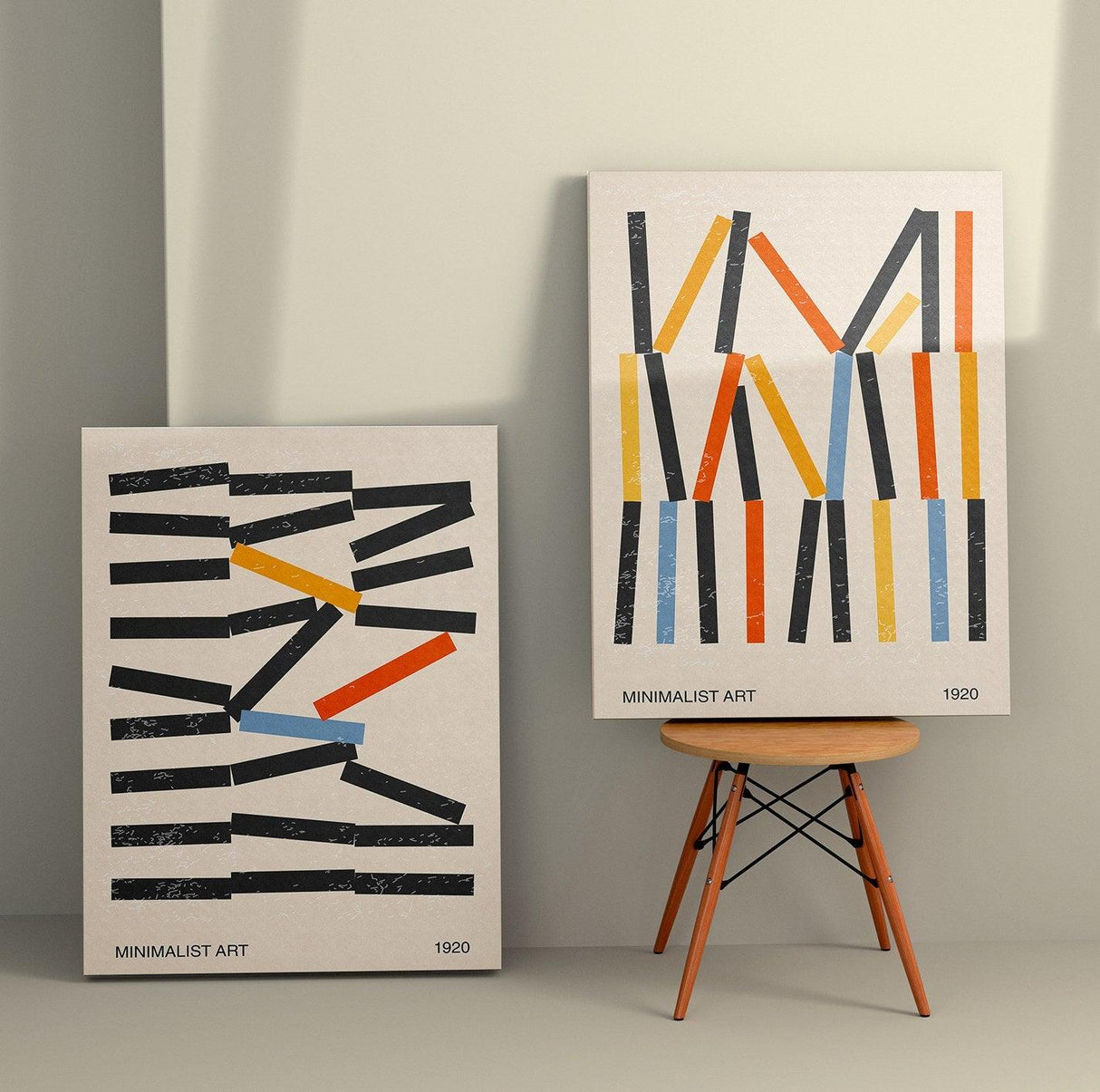 Tablou Canvas (2 bucăți) Antonio 6, Multicolor, 110x70 cm
