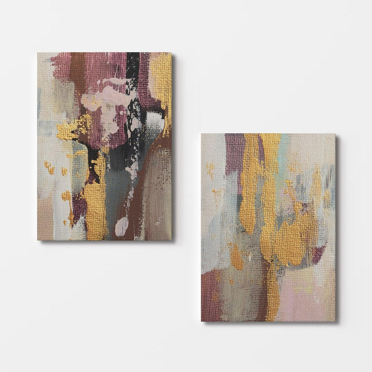 Tablou Canvas (2 bucăți) Lux 10, Multicolor, 110x70 cm