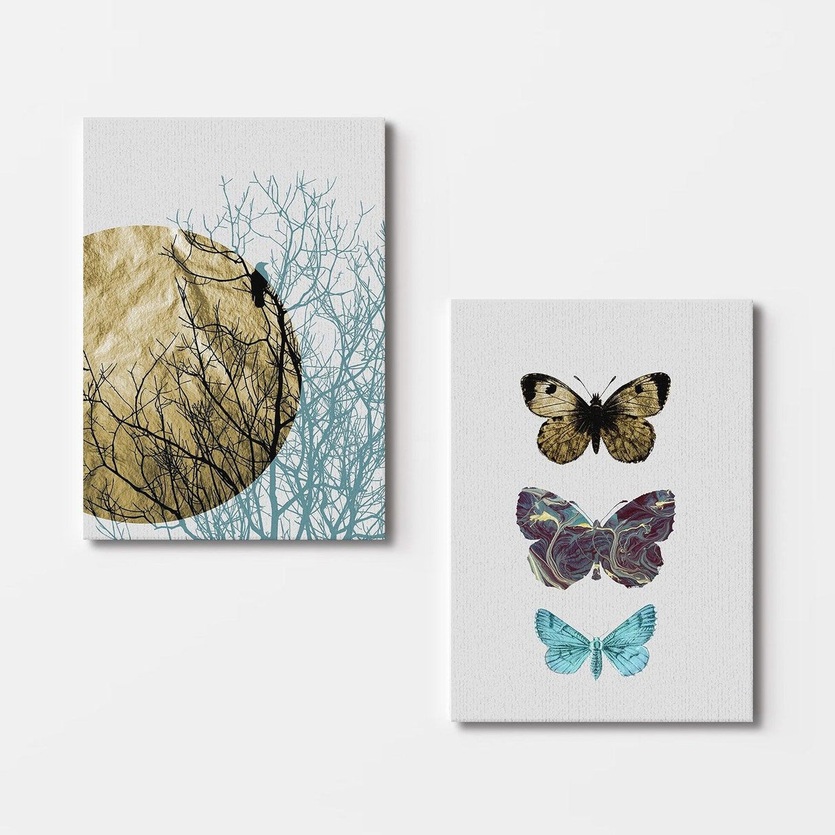Tablou Canvas (2 bucăți) Minimal 9, Multicolor, 150x100 cm