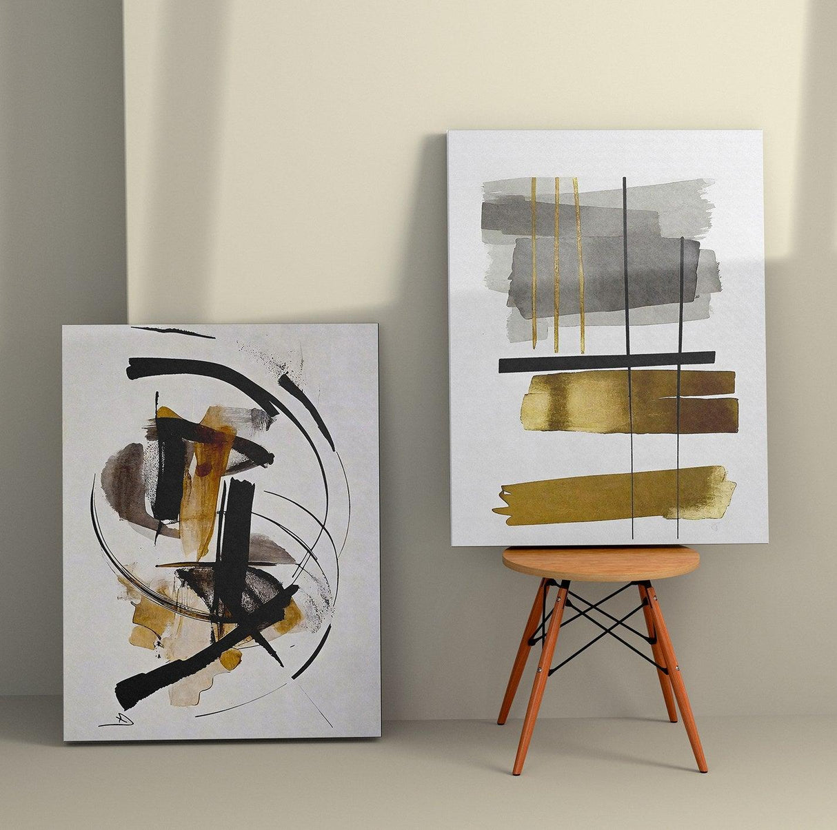 Tablou Canvas (2 bucăți) 2KNV4350, Multicolor, 110x70 cm