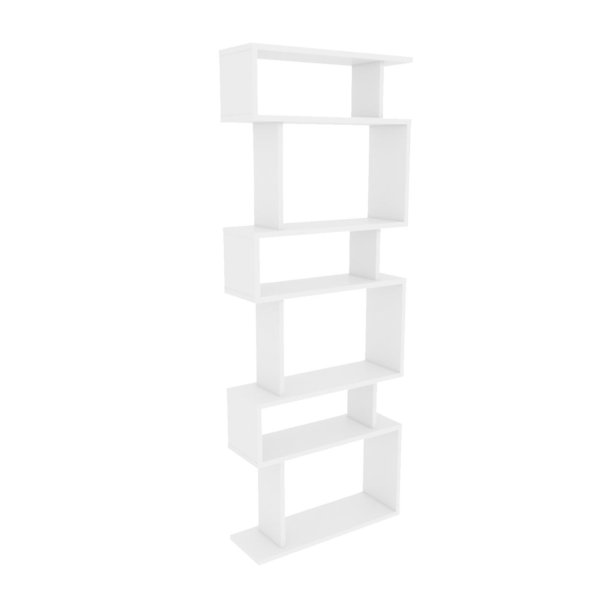 Bibliotecă Bates, Diverse culori, 60x20x160 cm - Alb | SKU: 935CMN1170 | Bibliotecă Bates, 60x20x160 cm, varianta Alb, produs pentru amenajarea locuinței, disponibil online în România la CasaMob
