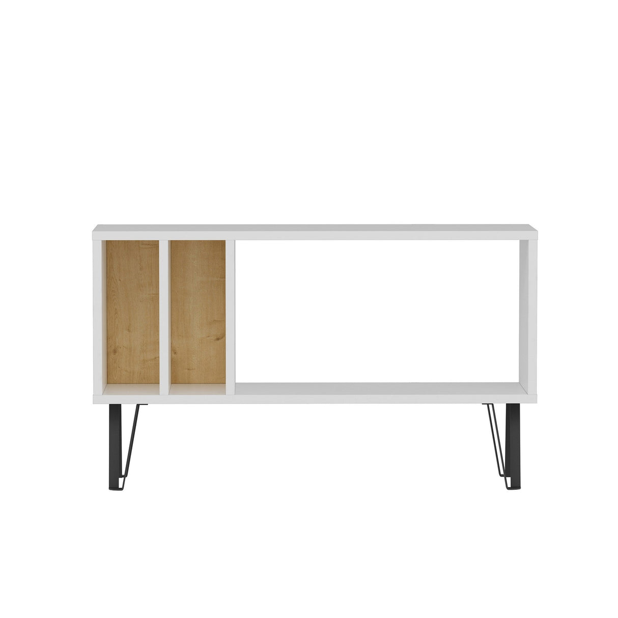 Comodă TV Arven, Diverse culori, Diverse dimensiuni - Alb - Stejar - 90x25x53 cm | SKU: 935CMN1417 | Comodă TV Arven, varianta Alb - Stejar - 90x25x53 cm, produs pentru amenajarea locuinței, disponibil online în România la CasaMob