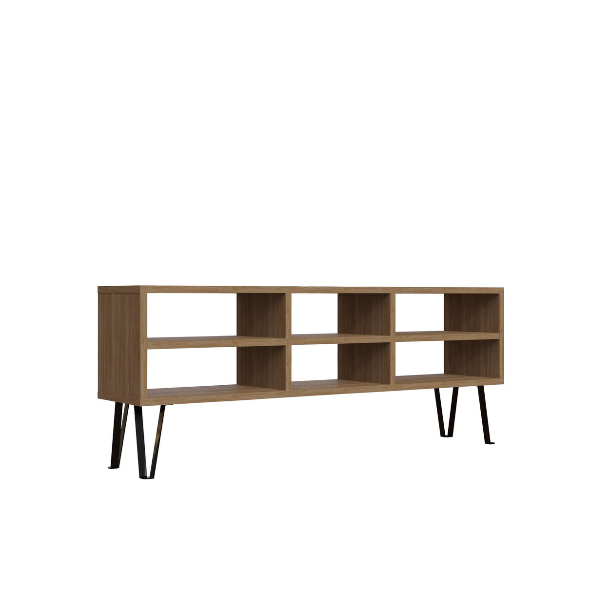 Comodă TV Judd, Diverse culori, 120x25x47 cm - Stejar - Stejar | SKU: 935CMN1448 | Comodă TV Judd, 120x25x47 cm, varianta Stejar - Stejar, produs pentru amenajarea locuinței, disponibil online în România la CasaMob