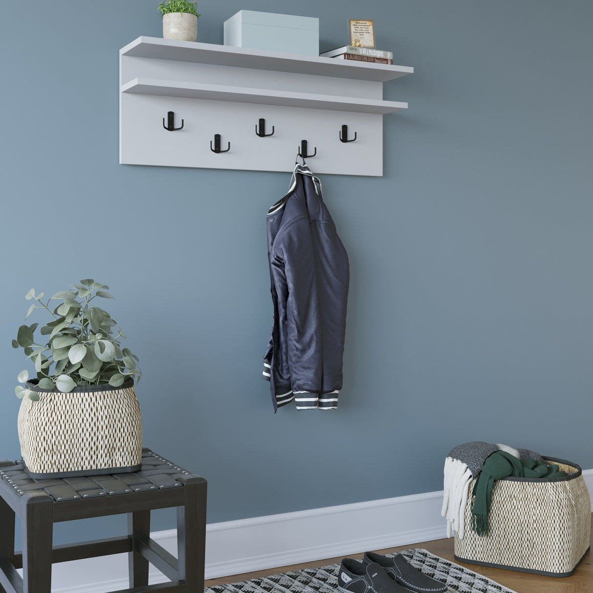 Cuier Rolker, Diverse culori, 90x20x31 cm - Cuier Rolker, Diverse culori, 90x20x31 cm, SKU 935CMN1902, imagine 5