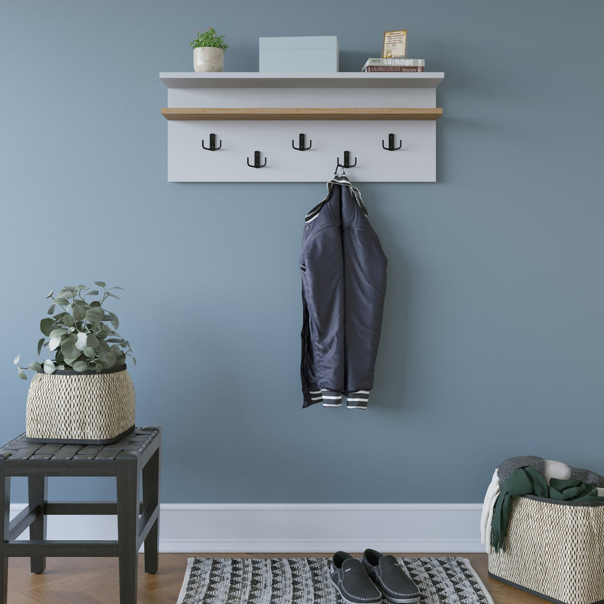 Cuier Rolker, Diverse culori, 90x20x31 cm - Cuier Rolker, Diverse culori, 90x20x31 cm, SKU 935CMN1903, imagine 8