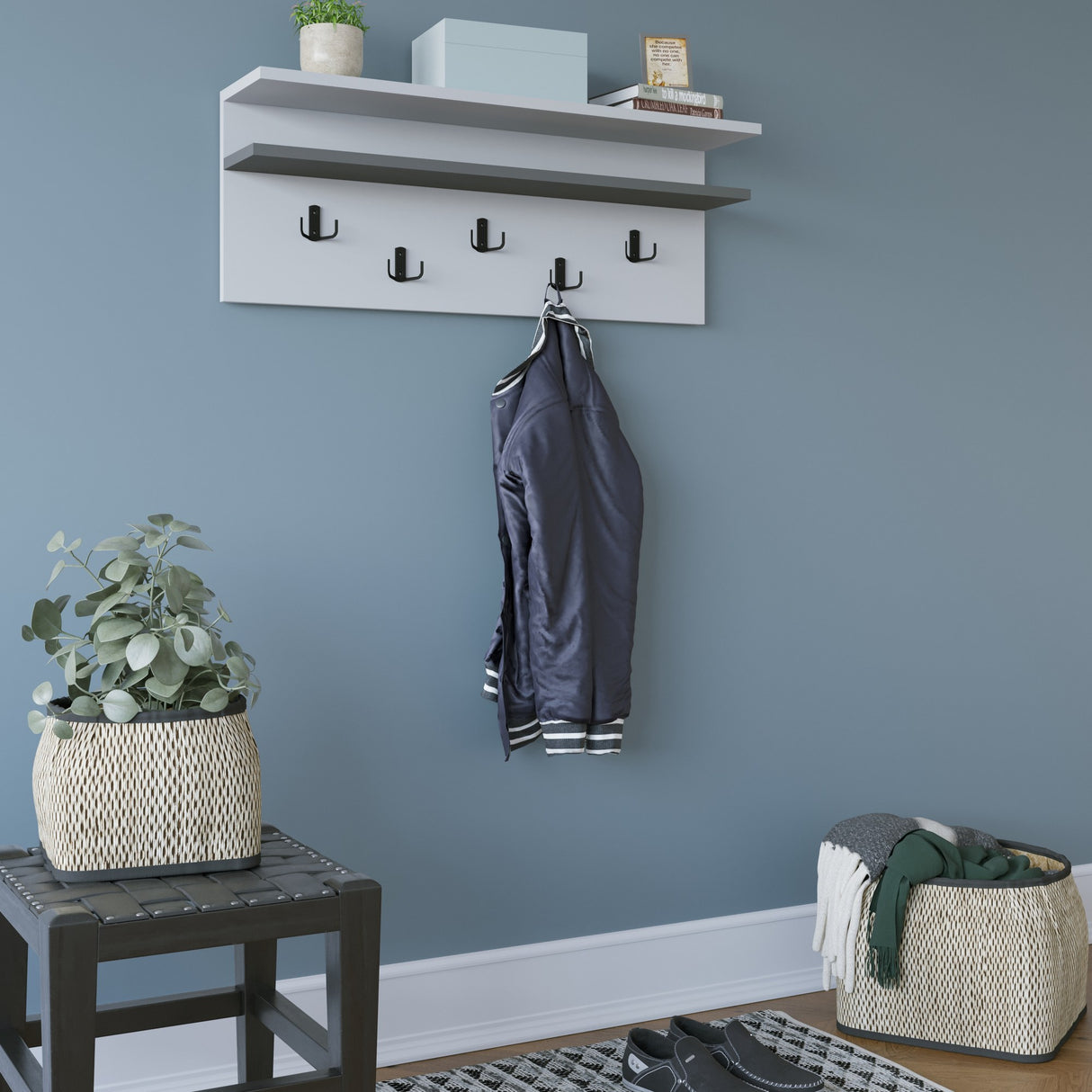 Cuier Rolker, Diverse culori, 90x20x31 cm - Cuier Rolker, Diverse culori, 90x20x31 cm, SKU 935CMN1904, imagine 11