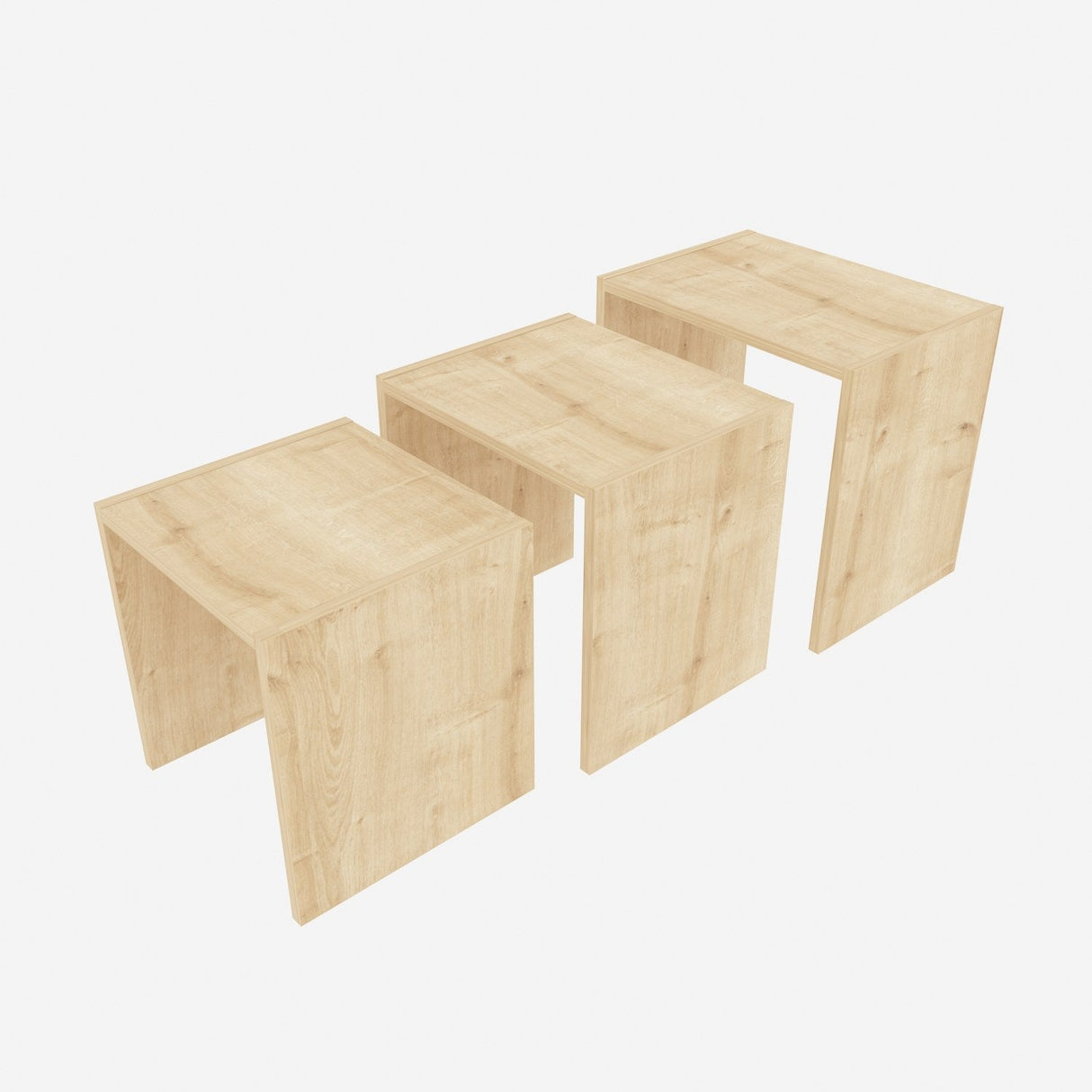 Măsuță de cafea Nora, Diverse culori, 49x35x45 cm - Stejar | SKU: 935CMN2206 | Măsuță de cafea Nora, 49x35x45 cm, varianta Stejar, produs pentru amenajarea locuinței, disponibil online în România la CasaMob