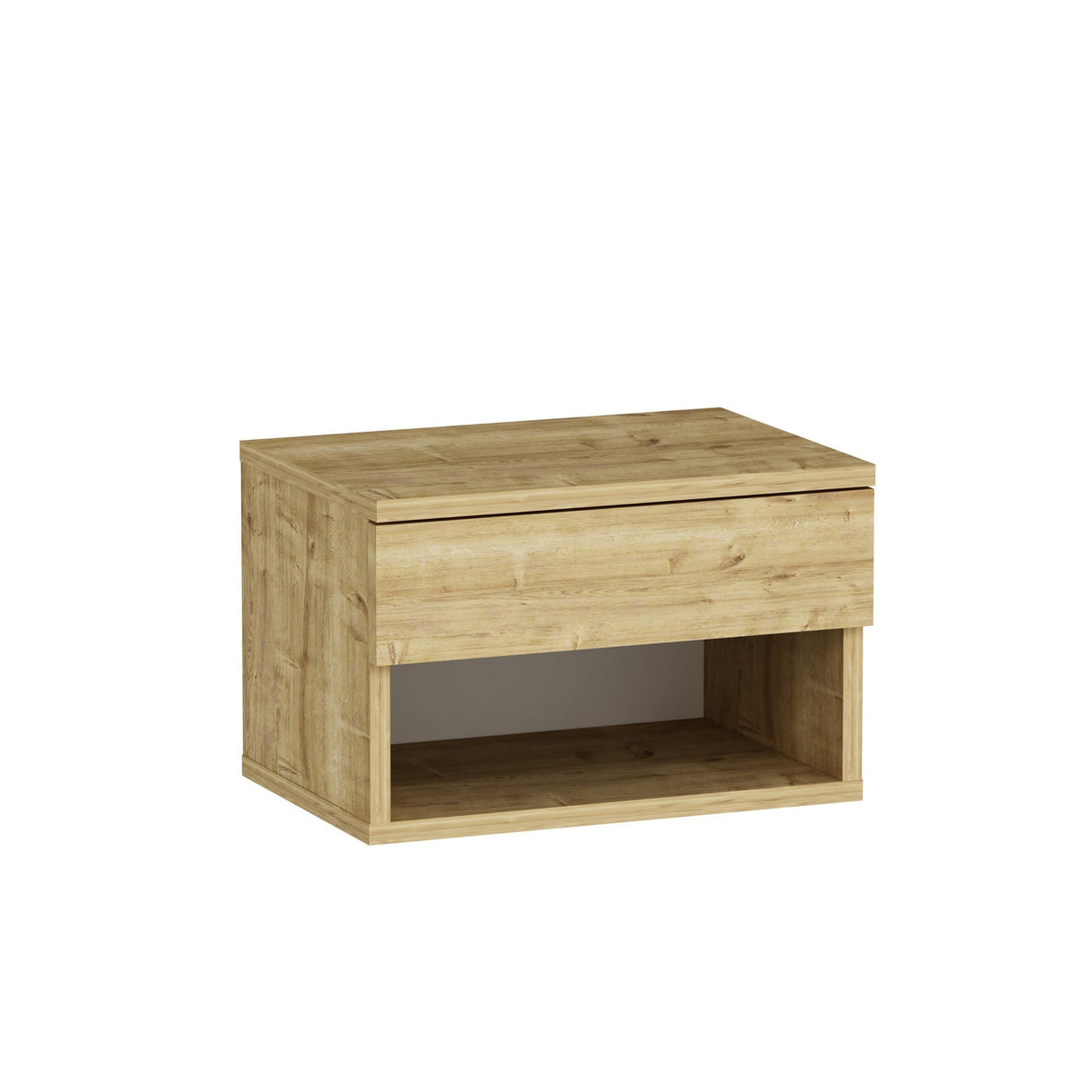 Noptieră Rıbes, Diverse culori, 45x32x29 cm - Stejar | SKU: 935CMN2408 | Noptieră Rıbes, 45x32x29 cm, varianta Stejar, produs pentru amenajarea locuinței, disponibil online în România la CasaMob