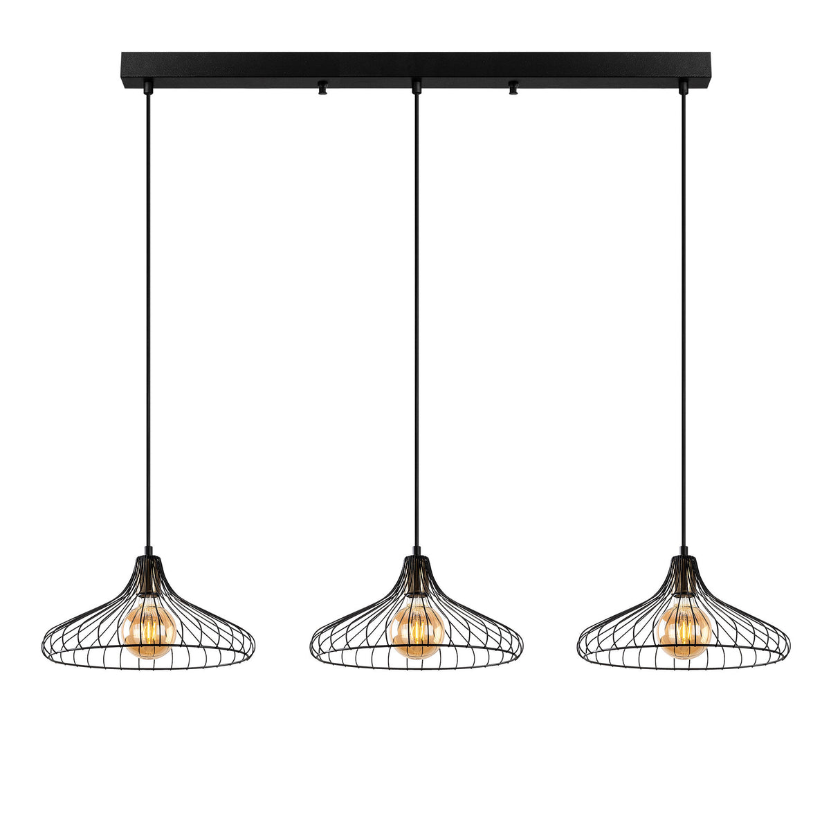 Lustră Depay - 11260, Negru - Antique, Ø36x22 cm