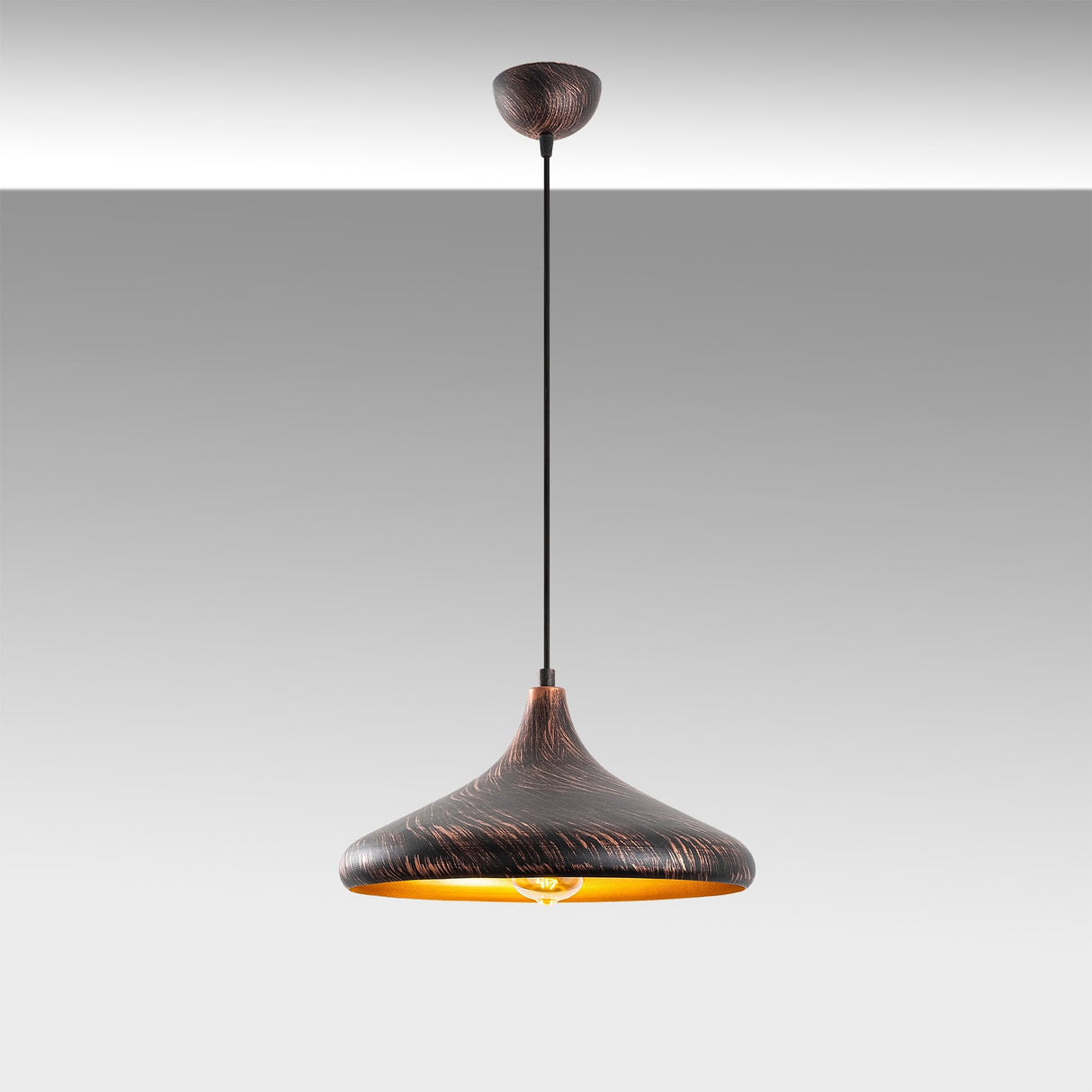 Lustră Barek - 11546, Multicolor, Ø34x119 cm