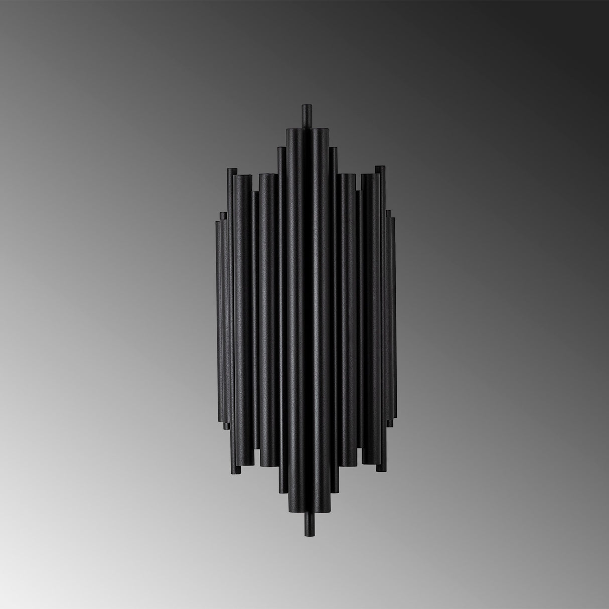 Aplică de perete Reis - 13340, Negru, 22x11x50 cm