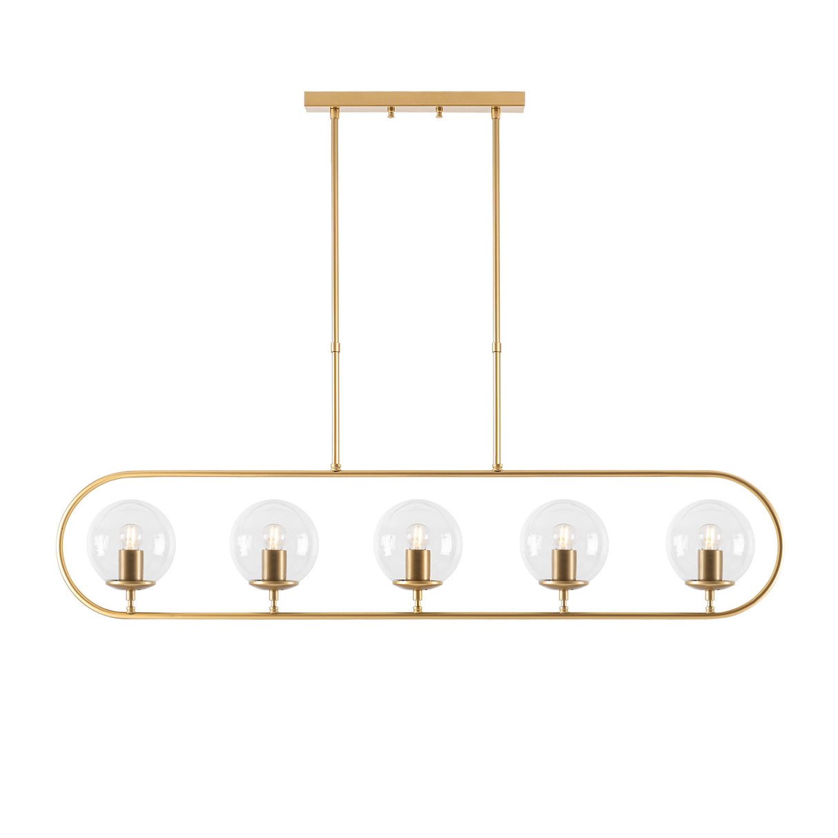 Lustră Jewel - 10625, Auriu, Ø15x49 cm