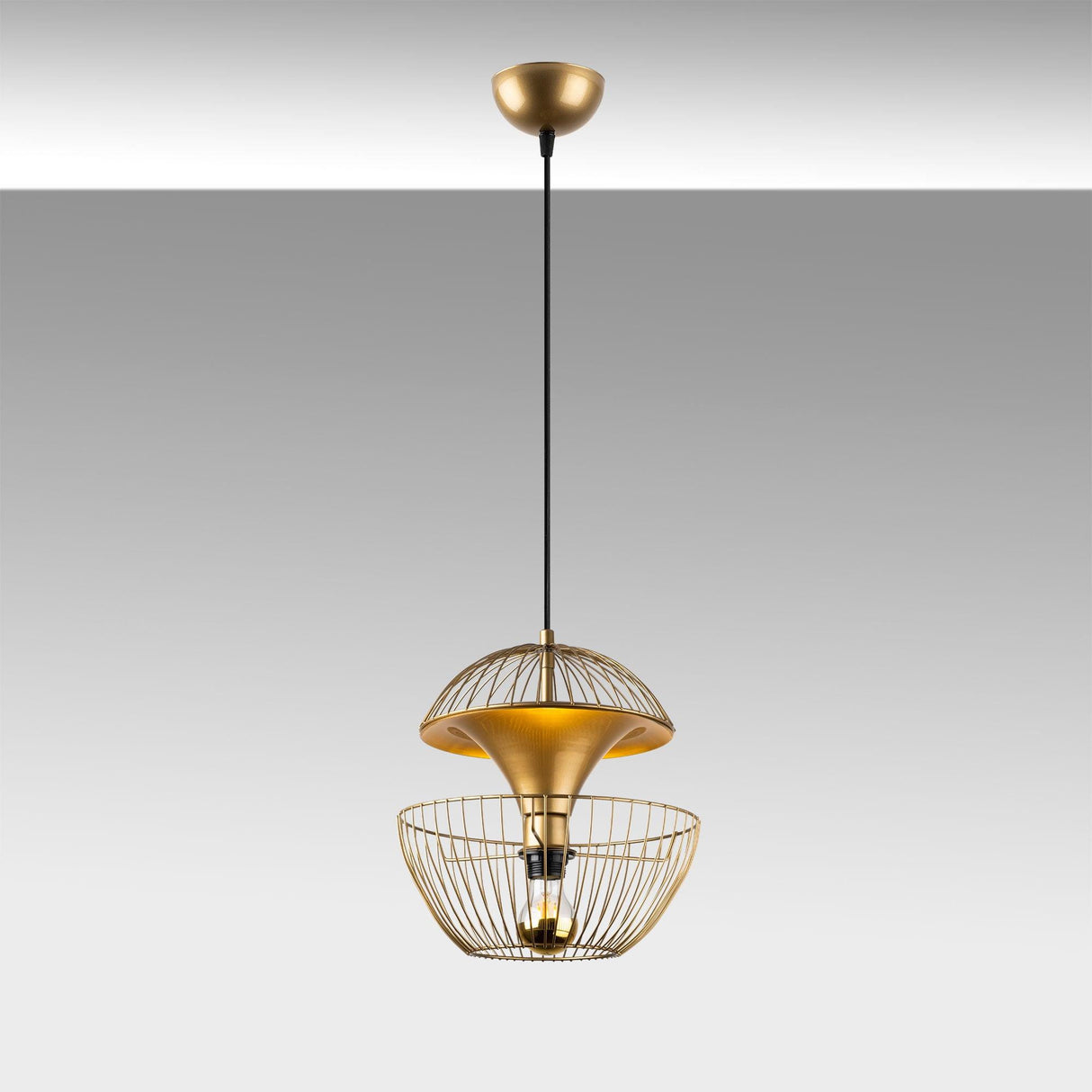 Lustra Telmander Chandelier - Auriu light, SKU 942FLG1253