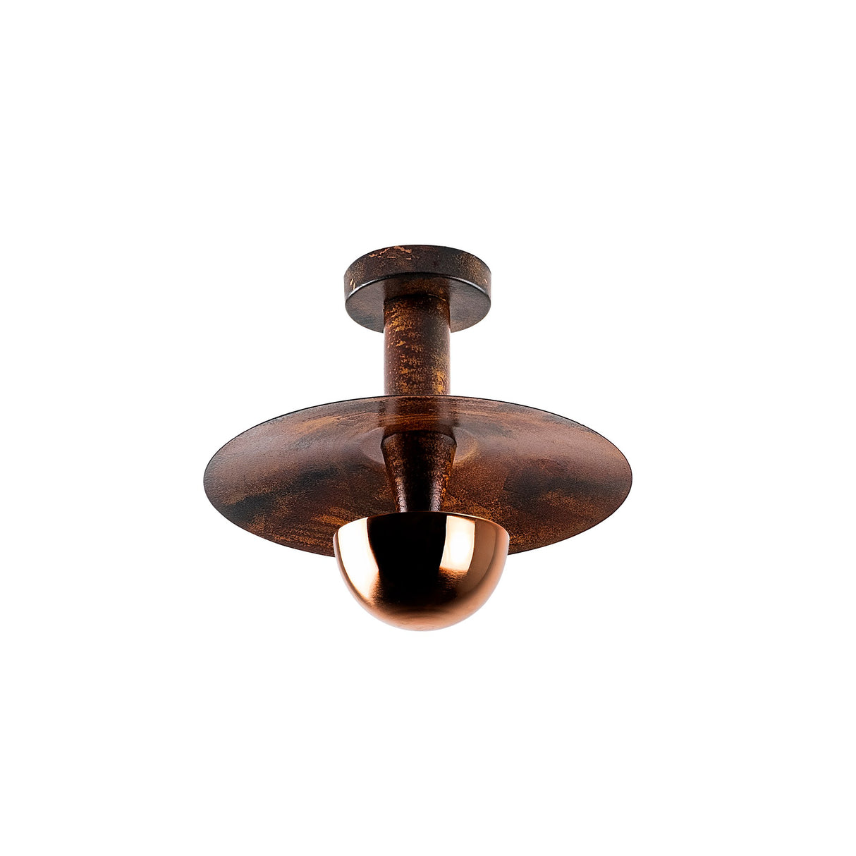 Lustră Kurt - 13353, Copper, Ø28x26 cm