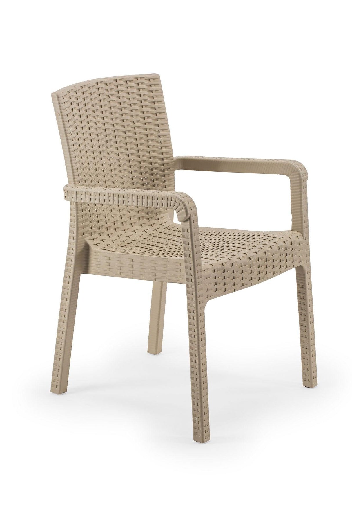 Scaun Exterior Rattan Royal, Diverse culori, 55x58x87 cm - Cappuccino | SKU: 947BZG1102 | Scaun Exterior Rattan Royal, 55x58x87 cm, varianta Cappuccino, produs pentru amenajarea locuinței, disponibil online în România la CasaMob