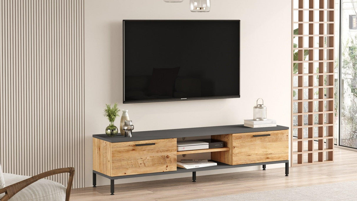 COMODA TV ST1 - GW, Stejar, 160x39x35 cm