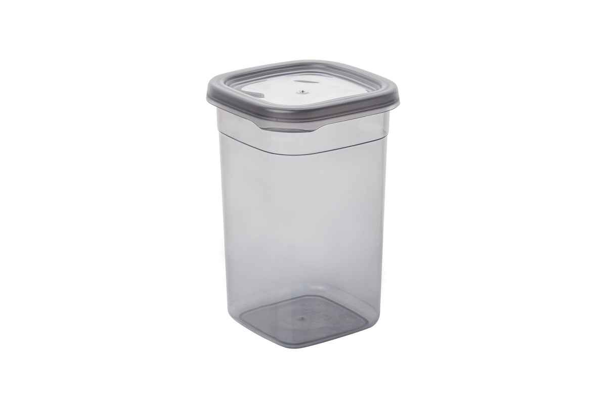 Set recipiente pentru depozitare 12 bucăți BNMPEGYAS12-12, Antracit, 10x10x17 cm