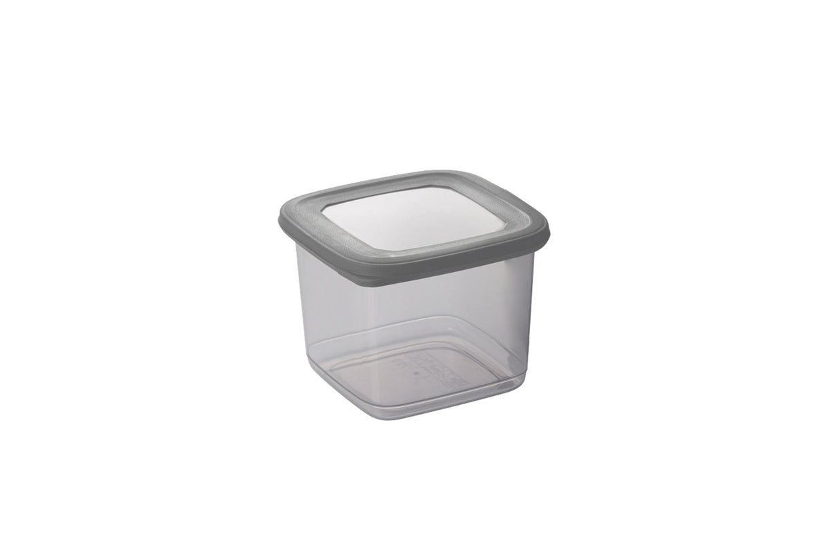 Set recipiente pentru depozitare 24 bucăți BNMPOLYAS24-51217, Antracit, 10x10x25 cm