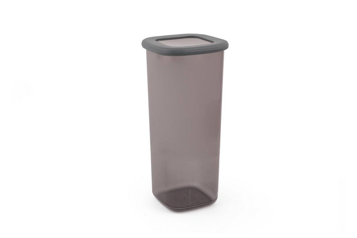 Set recipiente pentru depozitare 12 bucăți BNMPOLYAS12-51217, Antracit, 10x10x25 cm