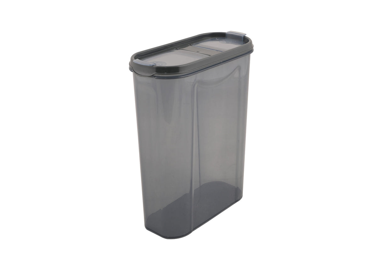 Set recipiente pentru depozitare 24 bucăți DSY24-14228, Antracit, 9x19x24 cm