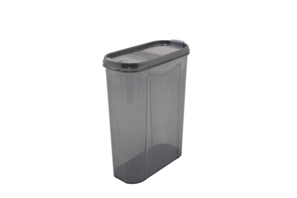 Set recipiente pentru depozitare 24 bucăți DSY24-14228, Antracit, 9x19x24 cm