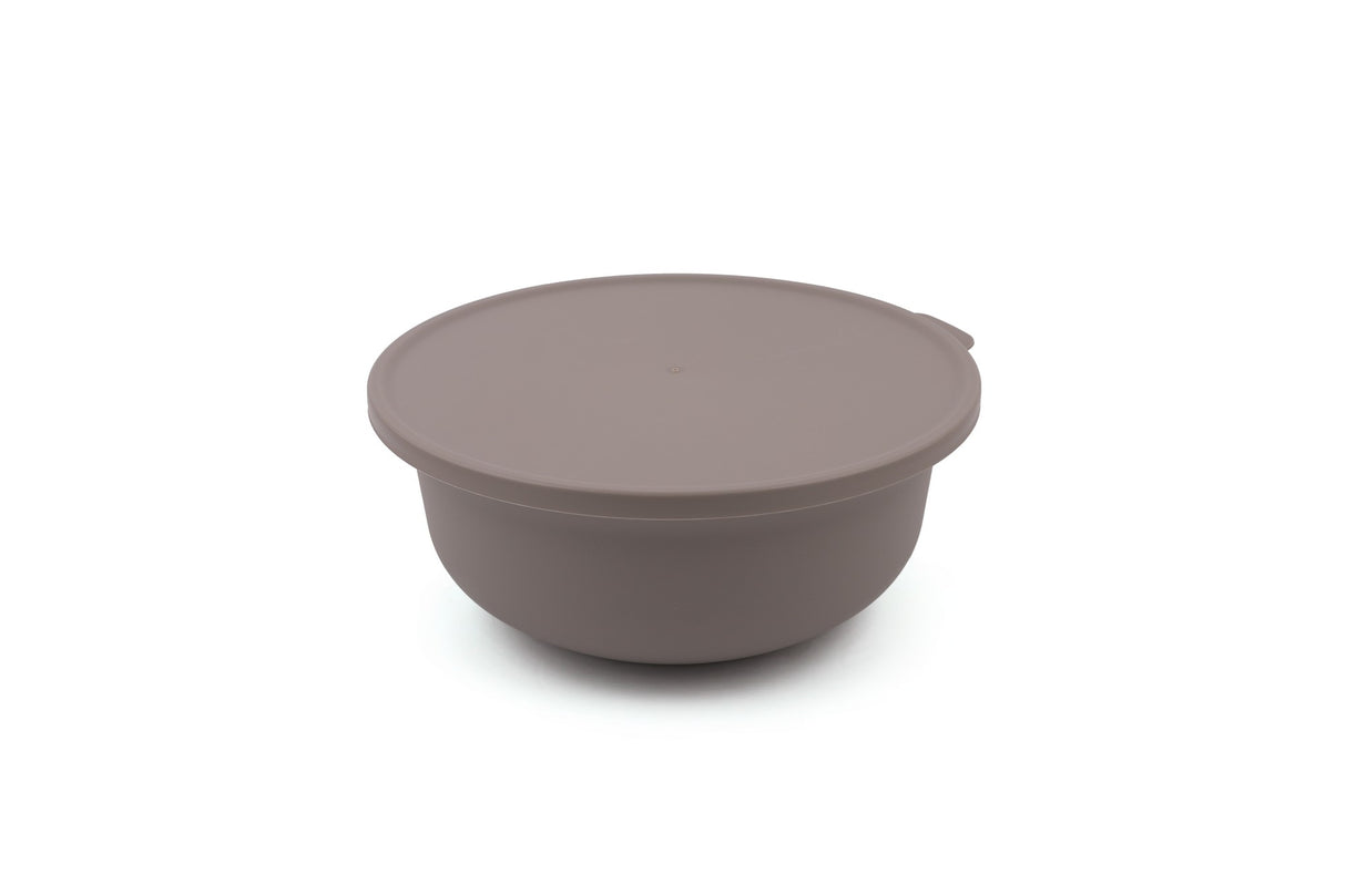 Set recipiente pentru depozitare 3 bucăți YUVBEI03-124, Gri, 24x24x10 cm