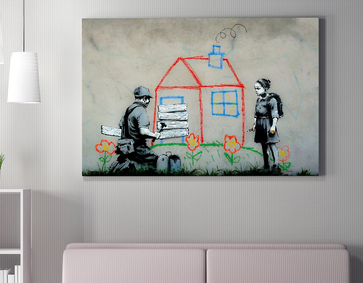Tablou canvas WY139 (50 x 70), Multicolor, 50x70 cm