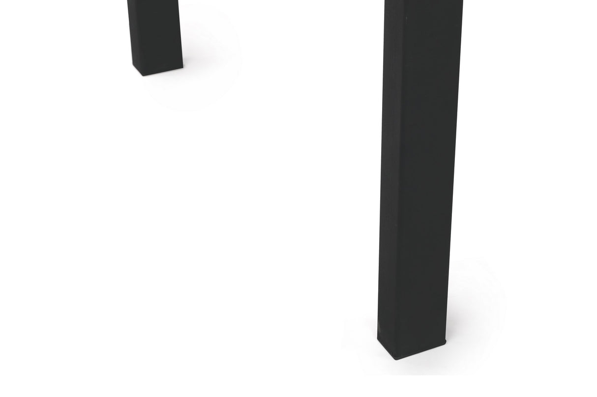Masă dining extensibilă Silva - 1013, Mink - Negru, 120x74x75 cm