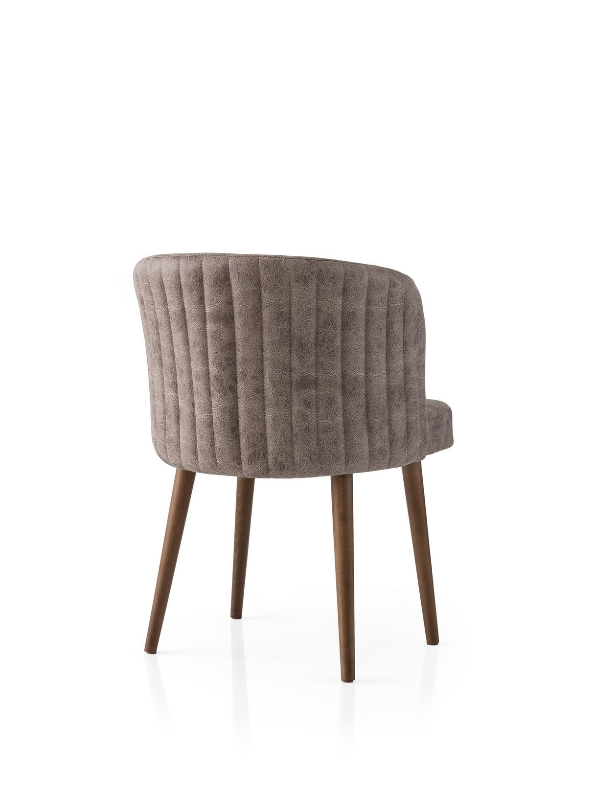 Set 2 scaune Zen - 4236 V2, Nuc - Mink, 57x57x81 cm