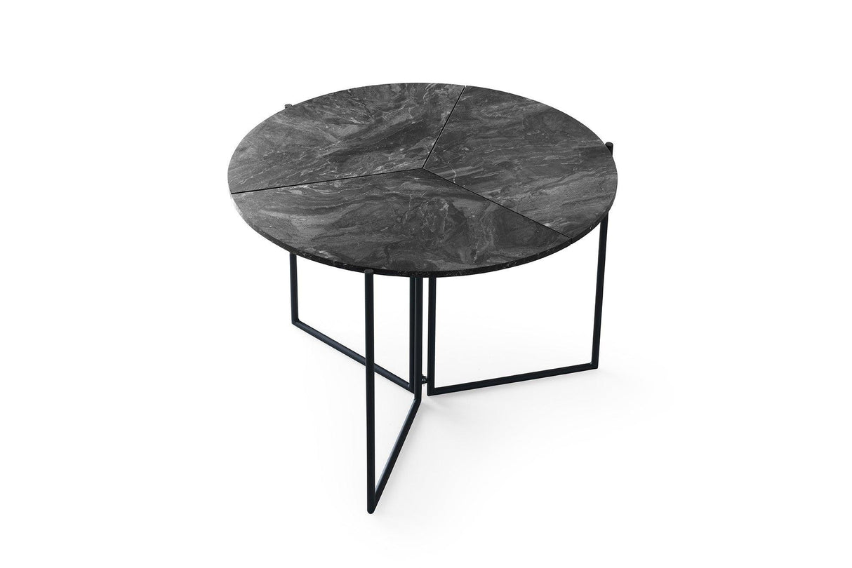 Masa Bucatarie Yaprak, 100x72x100 cm - Gri, SKU 974NMB1163