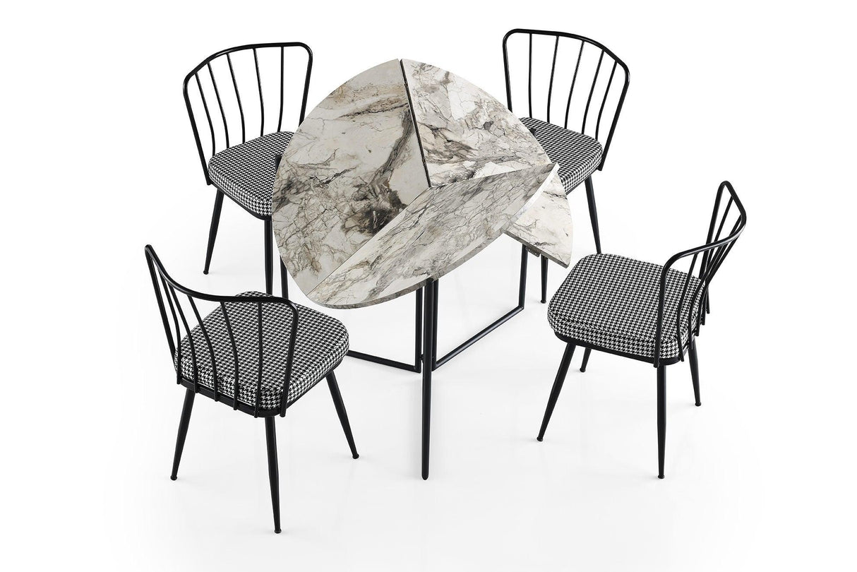 Masa Bucatarie Yaprak, 100x72x100 cm - Stejar, SKU 974NMB1163