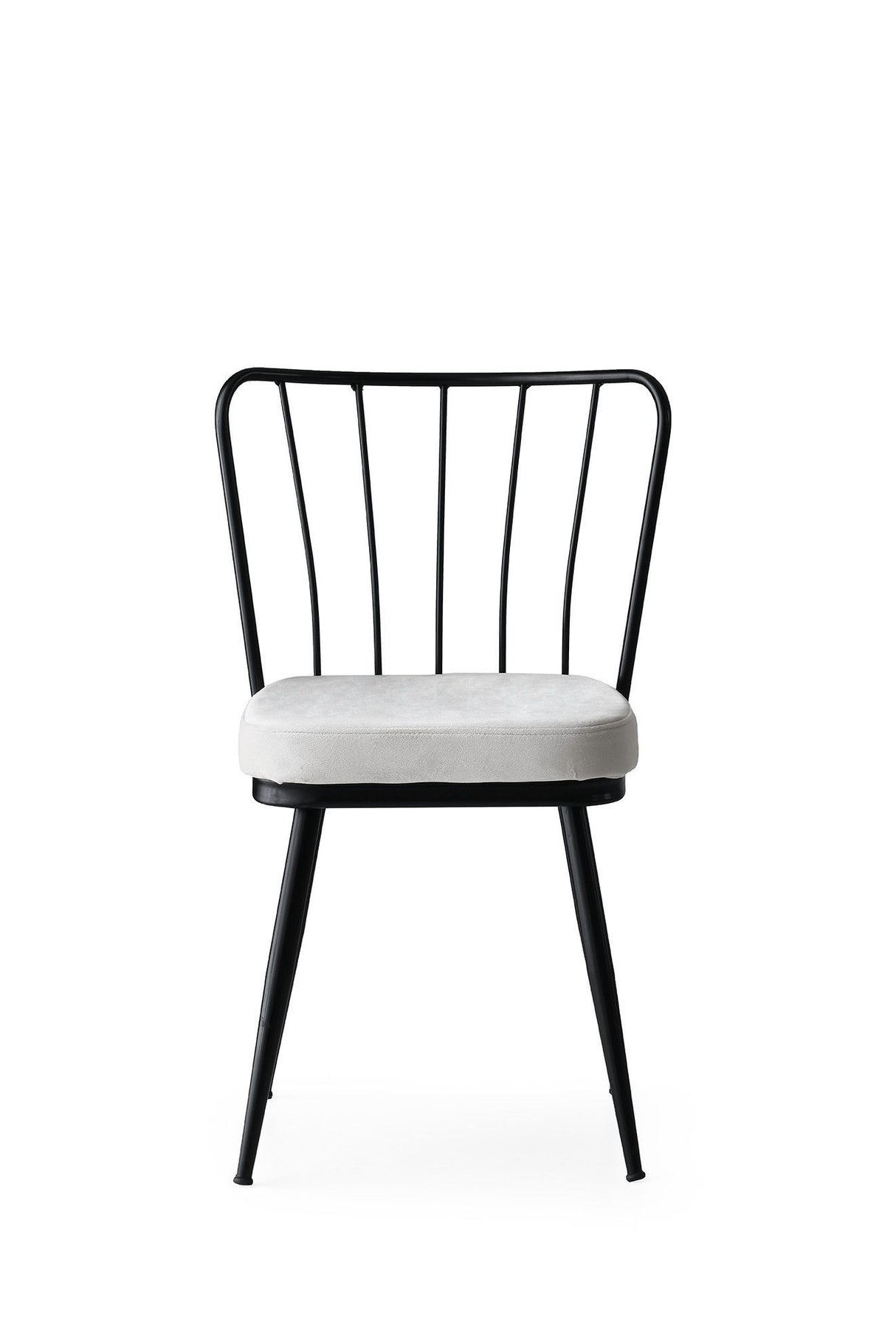 Set 4 scaune Yıldız - 940 V4, Negru, 43x42x82 cm