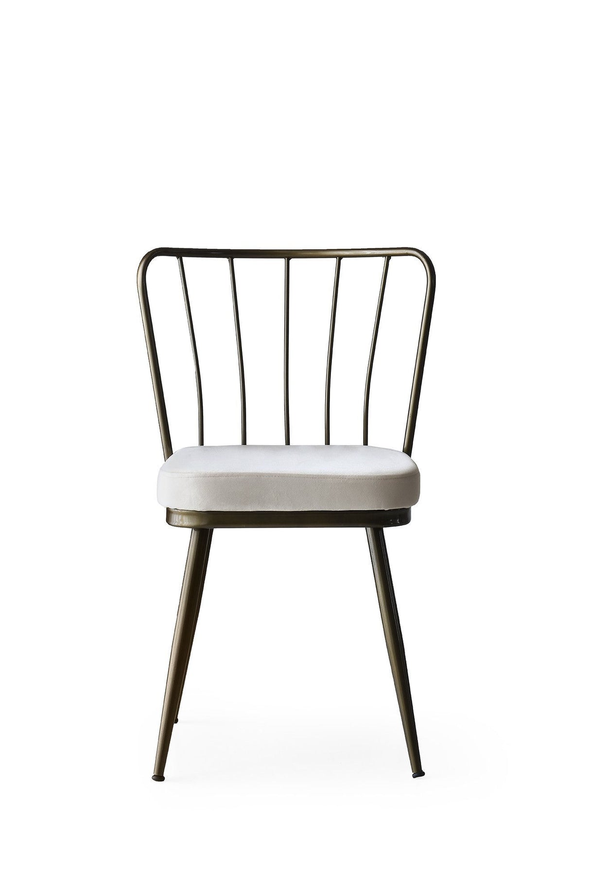 Set 2 scaune Yıldız - 985 V2, Mink, 43x42x82 cm