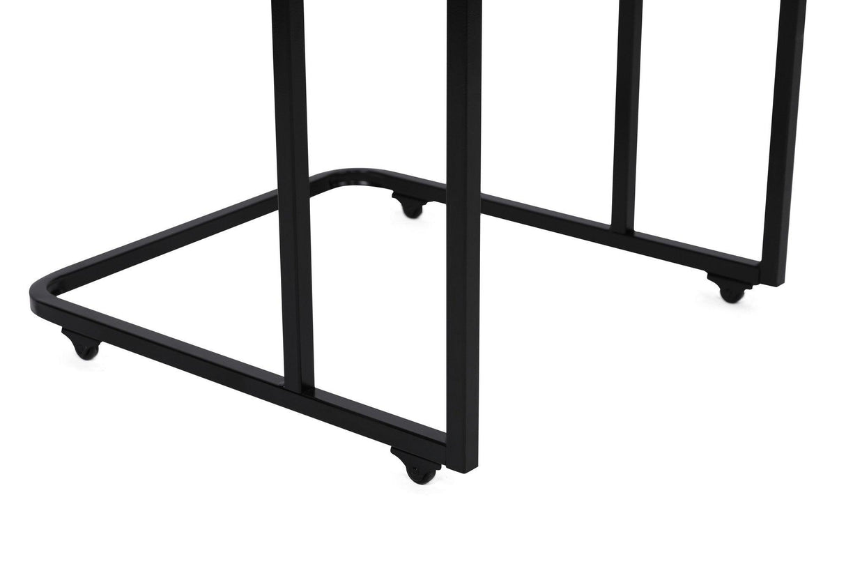 MASUTA DE CAFEA Ce Metal Zigo Table, Nuc, 46x49x41 cm - Nuc Negru, SKU 974NMB1234