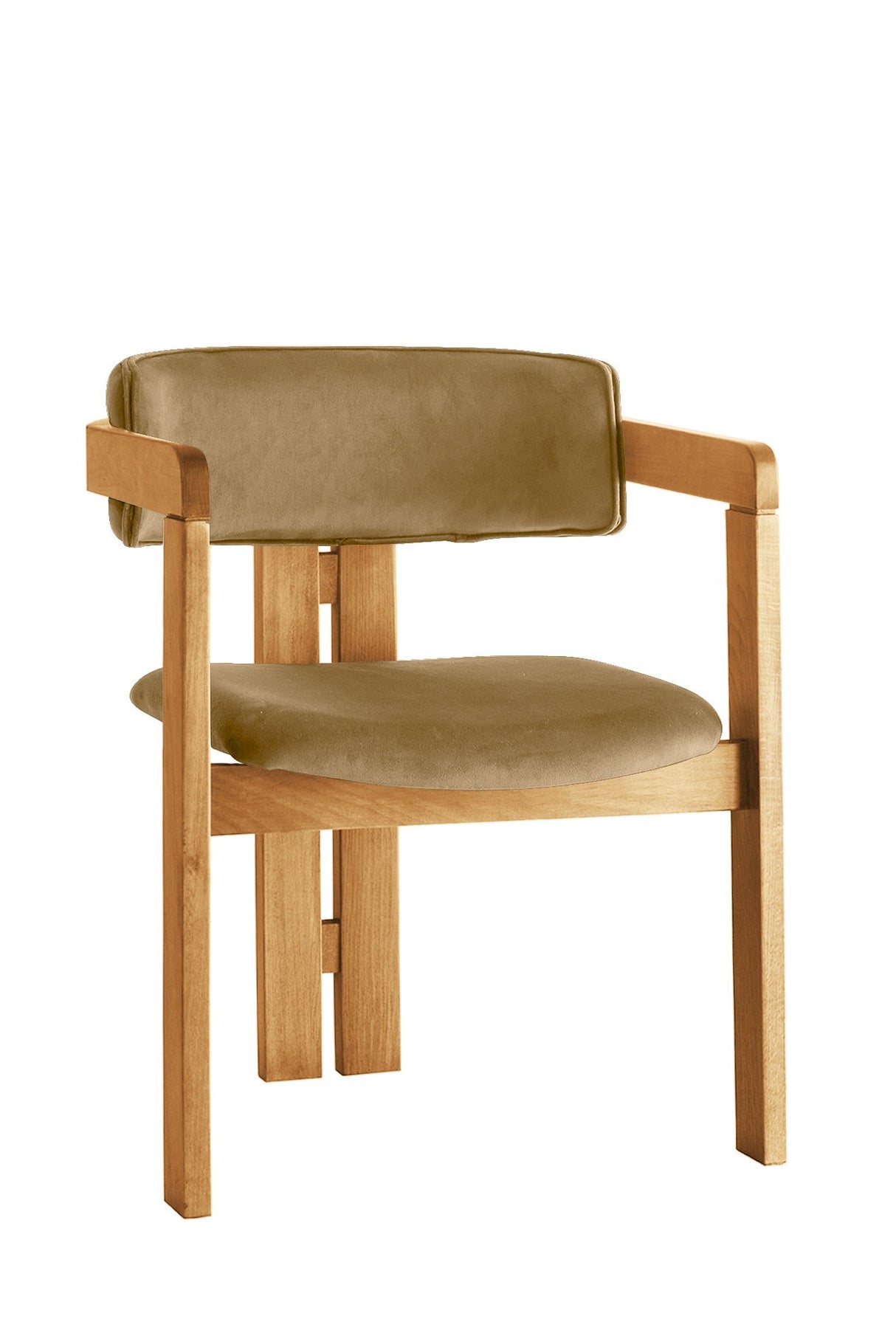 Scaun CO - 036, Stejar - Light taupe, 58x49x76 cm