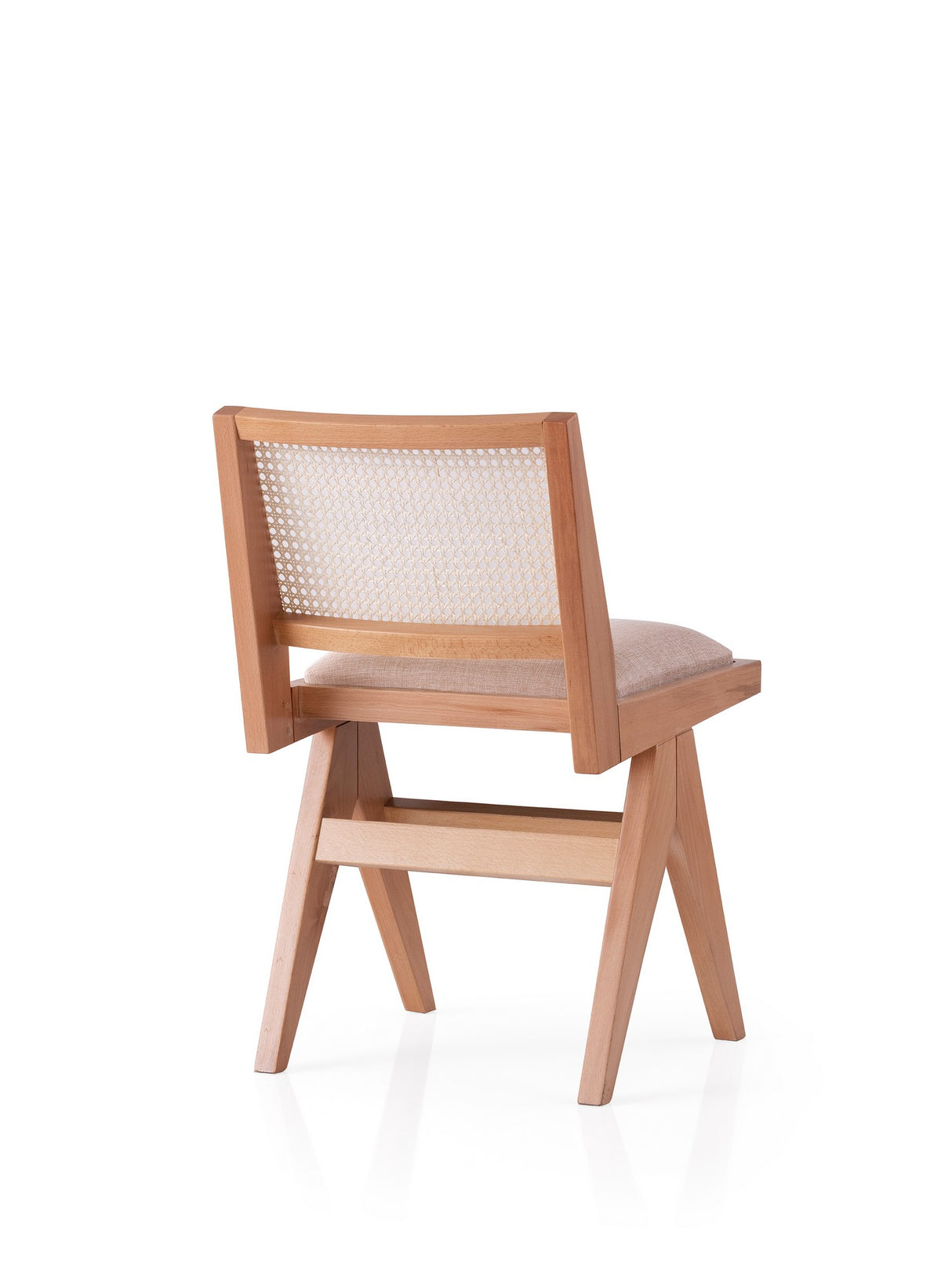 Scaun Form - 4301, Stejar - Bej, 45x60x77 cm