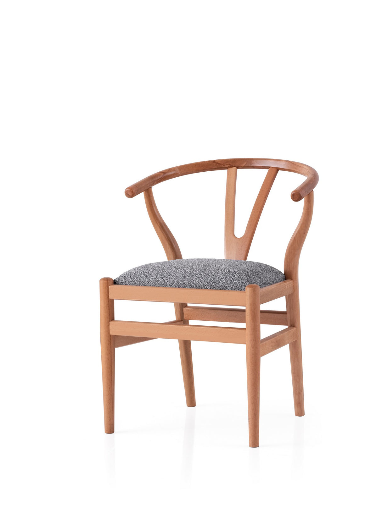 Scaun Magma - 4402, Stejar - Albastru deschis, 57x58x78 cm