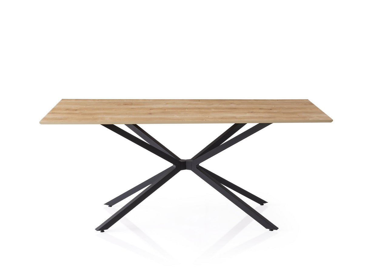 Masă dining Nox - 3001, Stejar, 180x90x79 cm