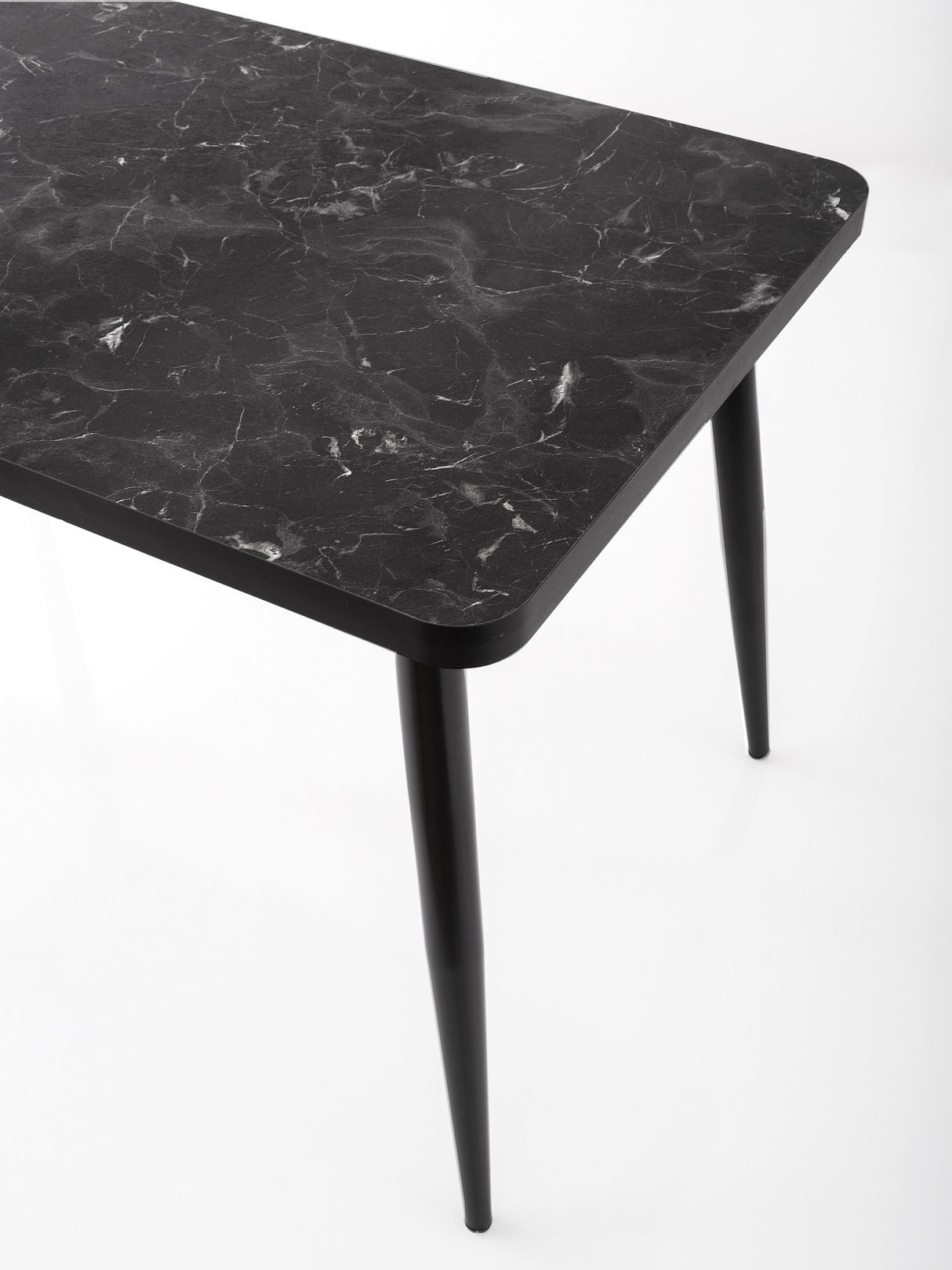 Masă dining Oslo - 3071, Black marble, 120x70x75 cm